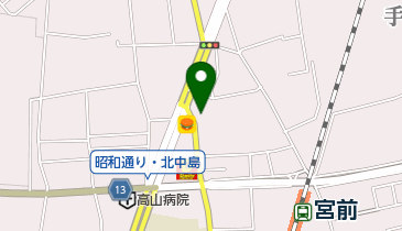 小橋貸衣裳・京呉服・衣料品店の地図画像