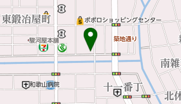 和佐金物店の地図画像