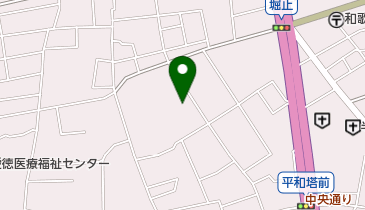 和歌山聖救主教会の地図画像