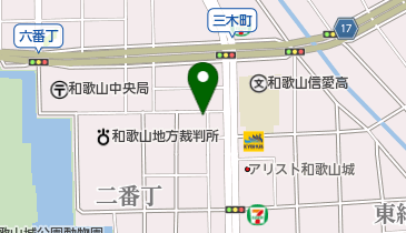 和歌山弁護士会の地図画像