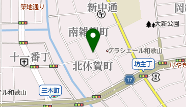 松嶋衣料の地図画像