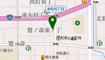 石橋呉服店の地図画像