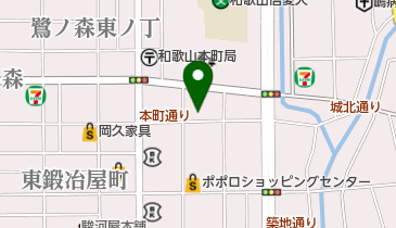 大江呉服店の地図画像