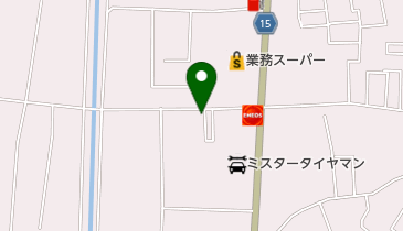 北野酒店の地図画像