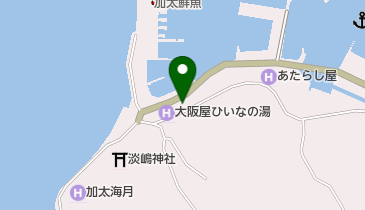 久田酒店の地図画像
