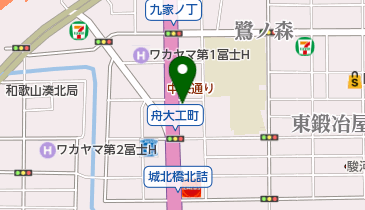 城北モータースの地図画像