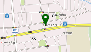 トヨタカローラ和歌山株式会社 シーズ宮街道店の地図画像