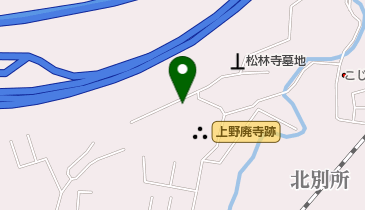 松林寺の地図画像