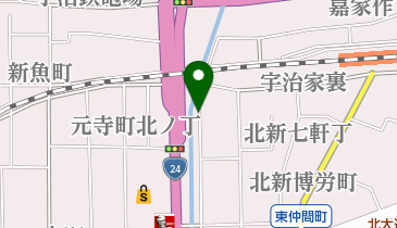 浄福寺の地図画像