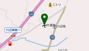 大蓮寺の地図画像