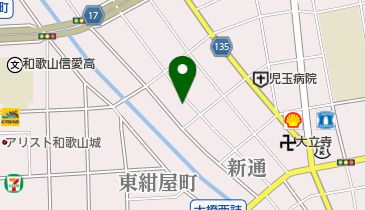 大橋質店の地図画像