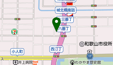 岡三証券株式会社 和歌山支店の地図画像