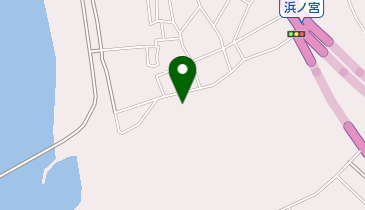 濱宮の地図画像