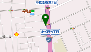 有限会社喜多商店の地図画像