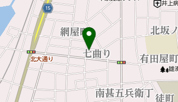 阪秀商店の地図画像