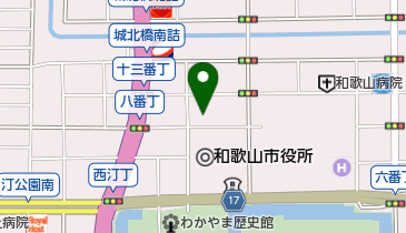 指吸会計センター株式会社和歌山支店の地図画像