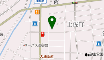 中筋鉄工株式会社の地図画像