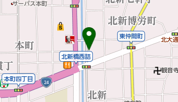 株式会社岡田の地図画像