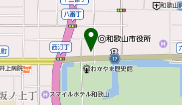 和歌山県不動産鑑定士協会(一般社団法人)の地図画像