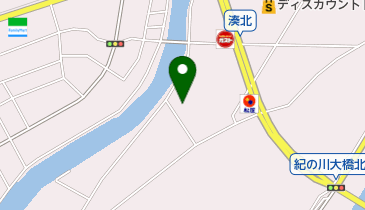 紀ノ川木材倉庫株式会社の地図画像