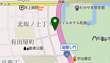 朝日生命保険相互会社和歌山支社の地図画像