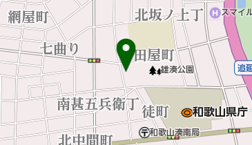 株式会社HOKEN和歌山の地図画像