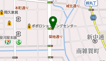 正視堂眼鏡店の地図画像