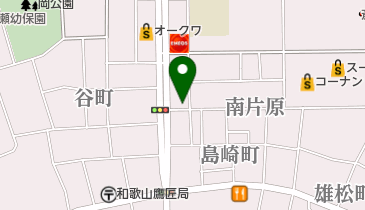 花園めがね店の地図画像
