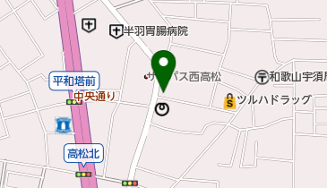 株式会社サブール 高松店の地図画像