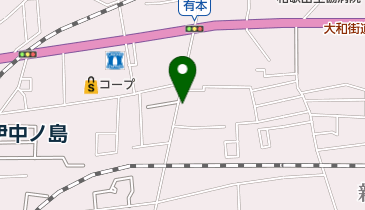 トップ理容の地図画像