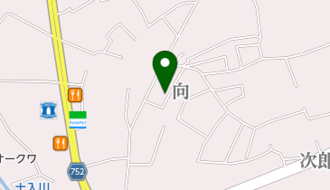 ヘアーサロン田上の地図画像