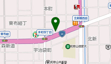 ヘアーサロン藤の地図画像