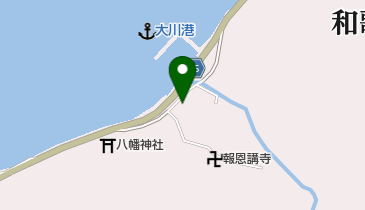 大川茶屋の地図画像