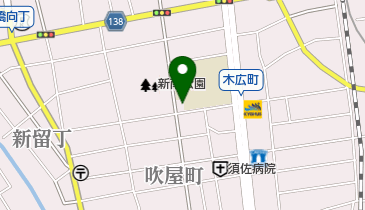 和歌山市役所 市民環境局 市民部 自治振興課 新南連絡所の地図画像