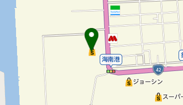 株式会社湊組 物流部 新浜の地図画像