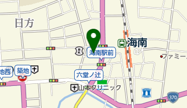 ニチイケアセンター海南の地図画像