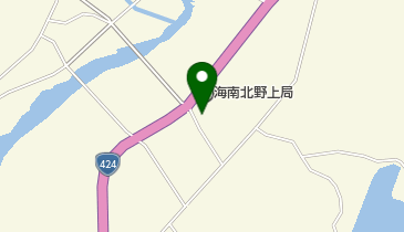 海南市立 北野上公民館の地図画像