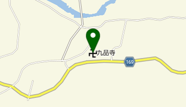 九品寺の地図画像