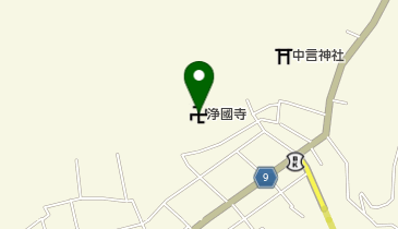 浄国寺の地図画像