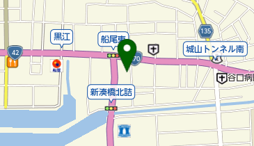 丸福質店の地図画像