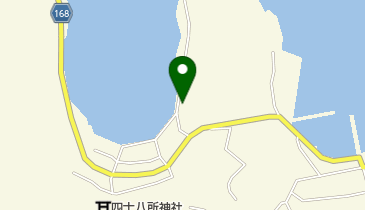 あり長水産の地図画像