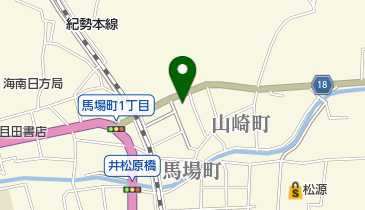 尾崎接骨院の地図画像