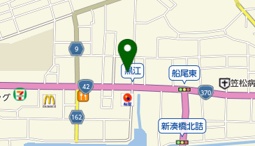 いなり丸塗料の地図画像