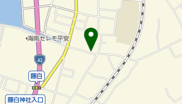 トヨダ美容室の地図画像