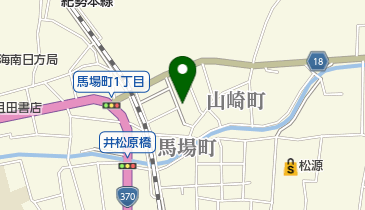 ヘアータイム美容室の地図画像