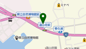 温山閣の地図画像