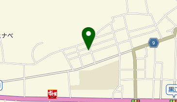 大正温泉の地図画像