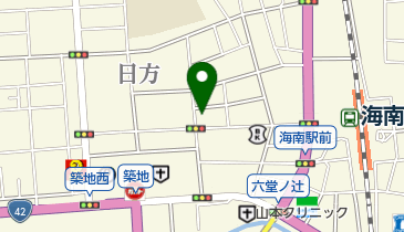 インナーハウストミーの地図画像