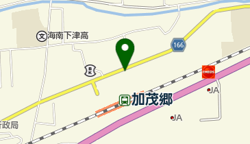 上田理容店の地図画像