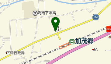 上野山理容の地図画像